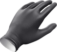 Venom Steel Premium Industrial Black Nitrile Gloves, One Size Fits Most
